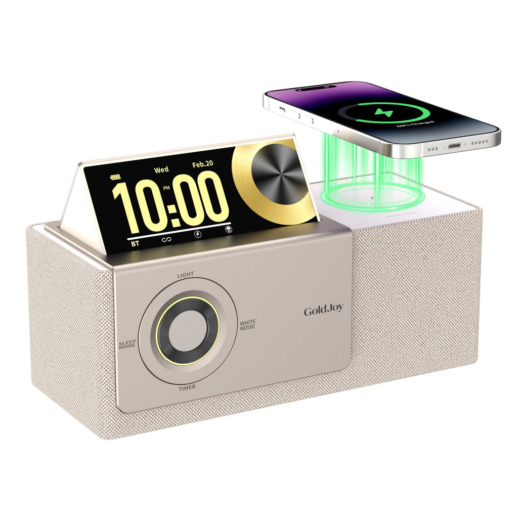 GoldJoy Bluetooth Portable Speaker, Gold