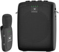 HW HAOWORKS Wireless Voice Amplifier for Teachers - Lapel Mic System Saves Your Voice | 15W Portable PA System with Bluetooth, 12H+ Battery, Auto-Pairing | No Headset, Ultra-Light 18.3g Clip Mic W005