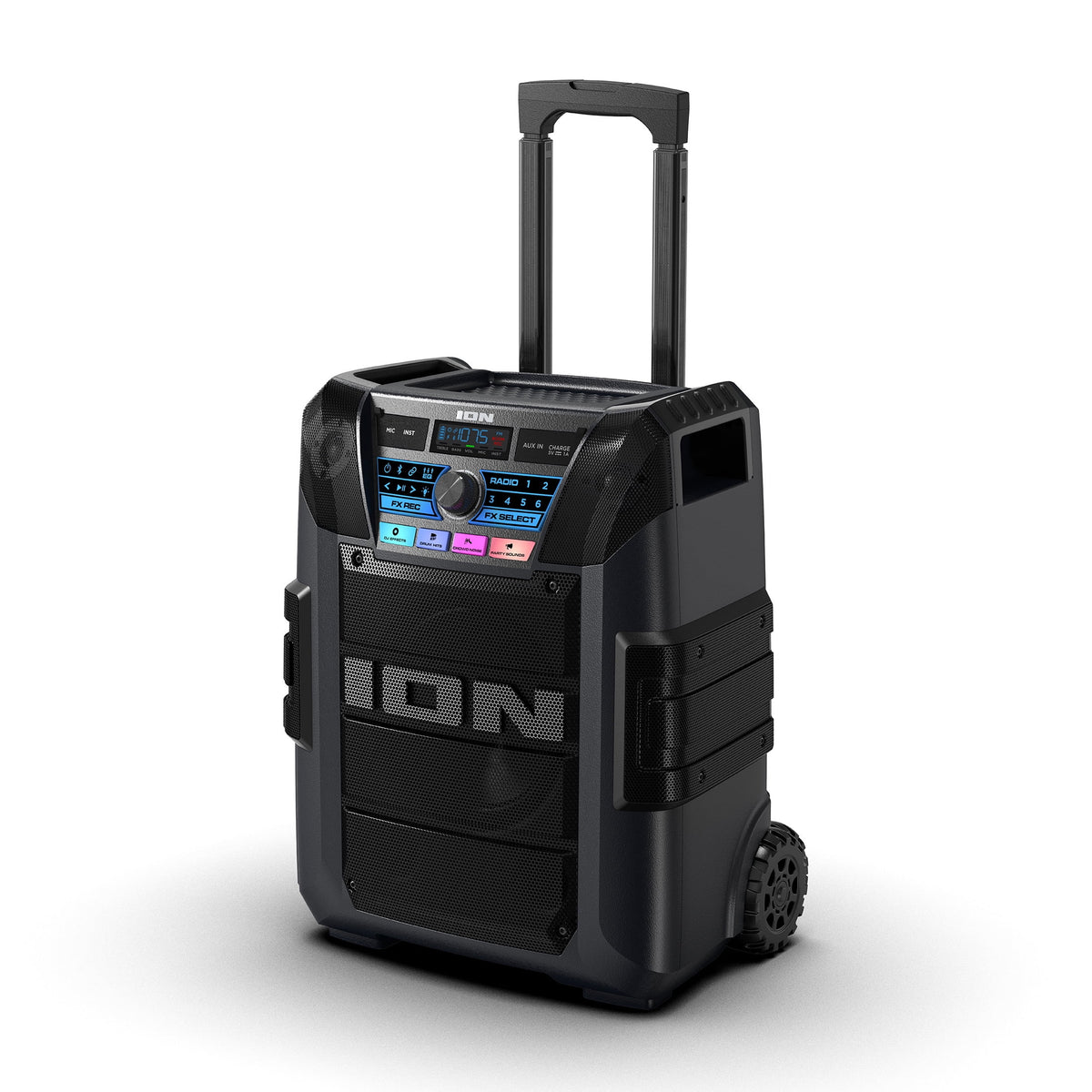 ION Audio Tailgater XL Portable All-Weather Speaker with 5-Speaker Sound, IPX5 Water-Resistant