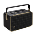 JBL Authentics 300 - Portable smart home speaker with Wi-Fi, Bluetooth and voice assistants with retro design. - Black