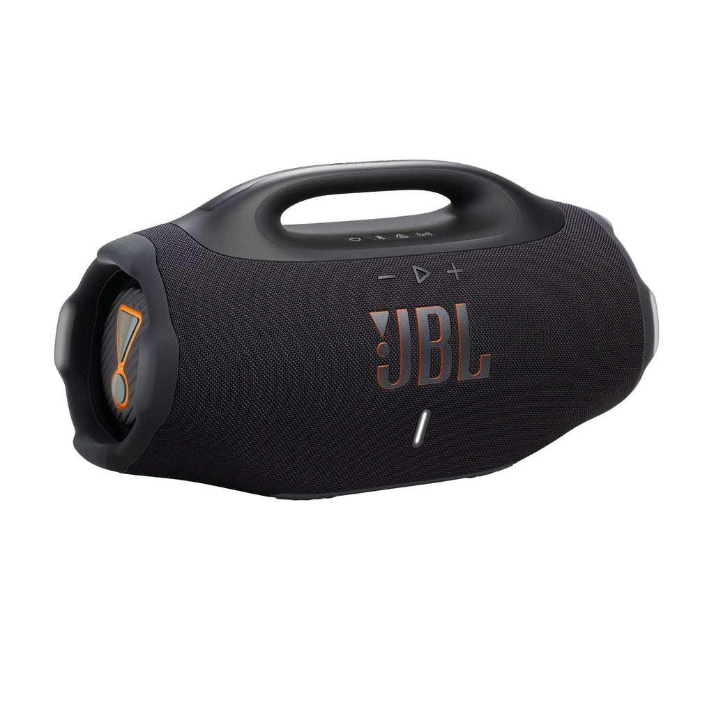 JBL Boombox 4 Portable Waterproof Speaker with JBL Pro Sound, 4 Speakers, Black