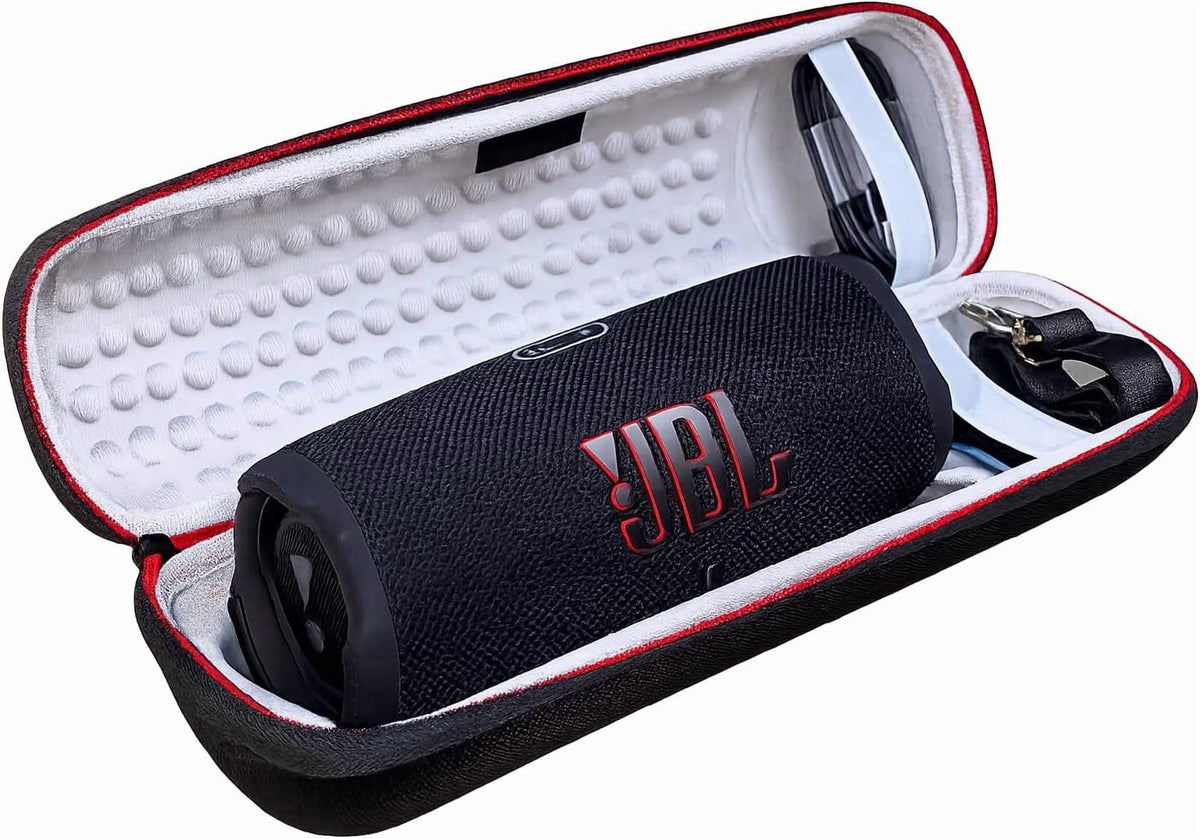 JBL Charge 5 - Wi-Fi Portable Waterproof (IP67) Bluetooth Speaker with Powerbank USB Charge Out, 20 Hours Playtime, Partyboost, Including Winguard Protective Travel Case