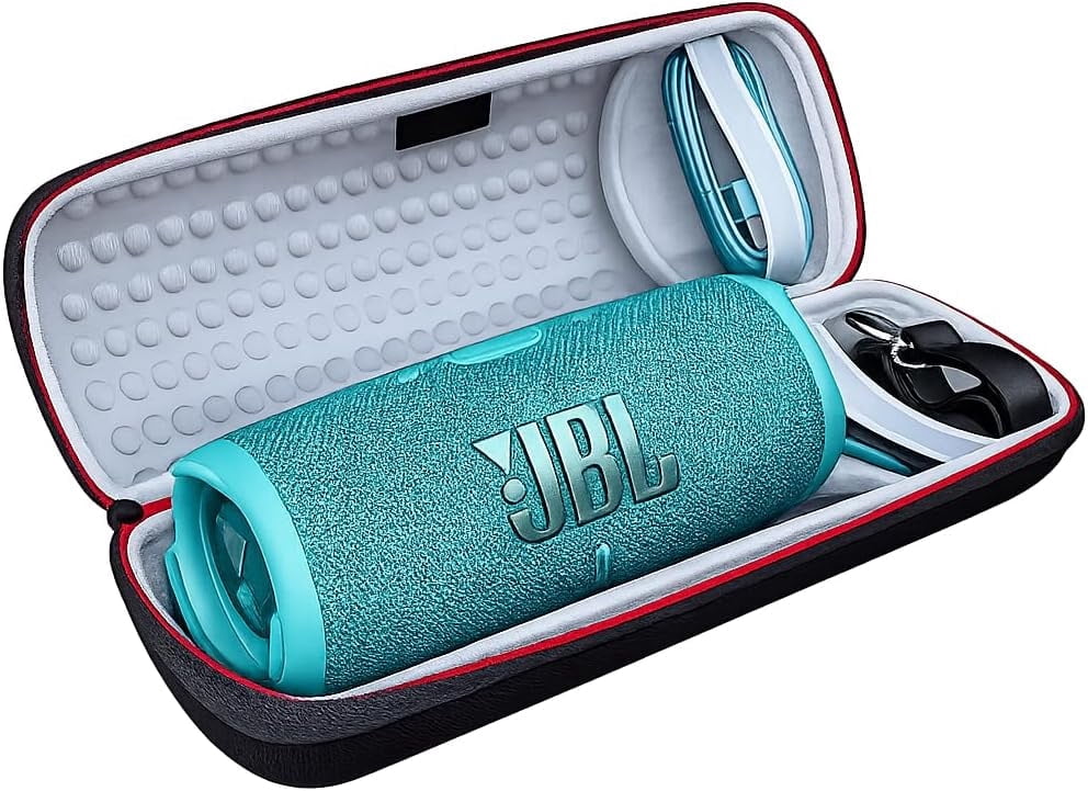 JBL Charge 5 - Wi-Fi Portable Waterproof (IP67) Bluetooth Speaker with Powerbank USB Charge Out, 20 Hours Playtime, Partyboost, Including Winguard Protective Travel Case