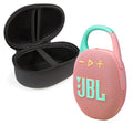 JBL Clip 5 Bluetooth Speaker and divvi! Protective Case Bundle - Pink
