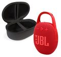 JBL Clip 5 Bluetooth Speaker and divvi! Protective Case Bundle - Red