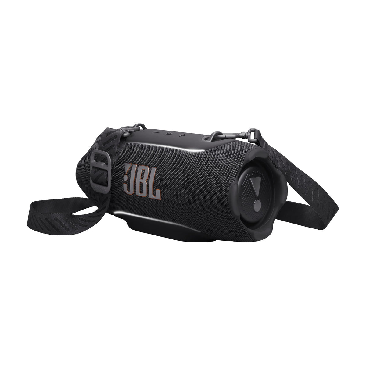 JBL Xtreme 5 - Portable waterproof speaker with massive legendary JBL sound, ambient edge lighting, and a convenient shoulder strap - Black