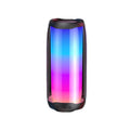 LED Light Speaker Portable Bluetooth Outdoor Loundspeaker Subwoofer FM Radio Sound Dazzling Lights Desktop Card Subwoofer ,Bike Audio