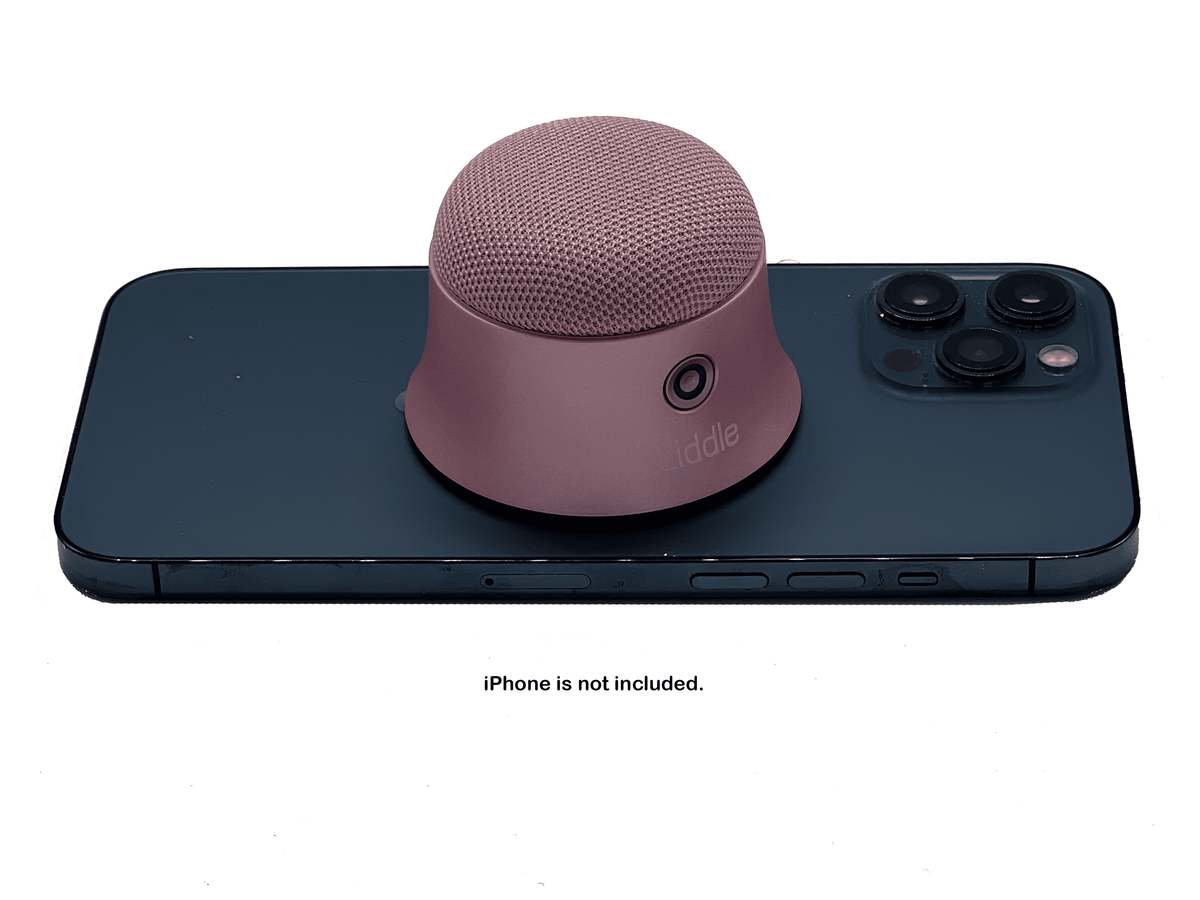 Liddle Wireless Magnetic Speaker for Wall, Golf Cart, or Flat Surface- Rose Gold (6 Pack)