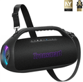 Outdoor Portable Bluetooth Speaker, 90W Loud Sound, Waterproof Outdoor Party Speaker with TWS Stereo, 26H Playtime, LED Lights Wireless Speaker for Beach Camping Backyard
