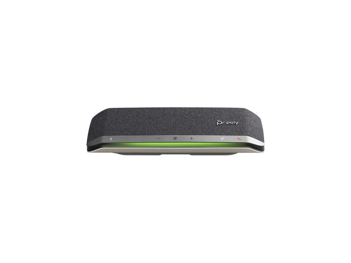 Poly - Sync 40 Smart -Speakerphone (Plantronics) - Flexible Work Spaces - Connect to PC/Mac via Combined USB-A/USB-C -Cable and Smartphones via -Bluetooth - Works with Teams, Zoom & more