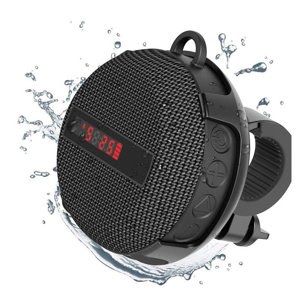 Portable Bluetooth Speaker For Motorcycle Wireless Bicycle Speaker With Loud Sound Bluetooth 5.0 IP65 Waterproof Outdoor Speaker ,Bike Audio