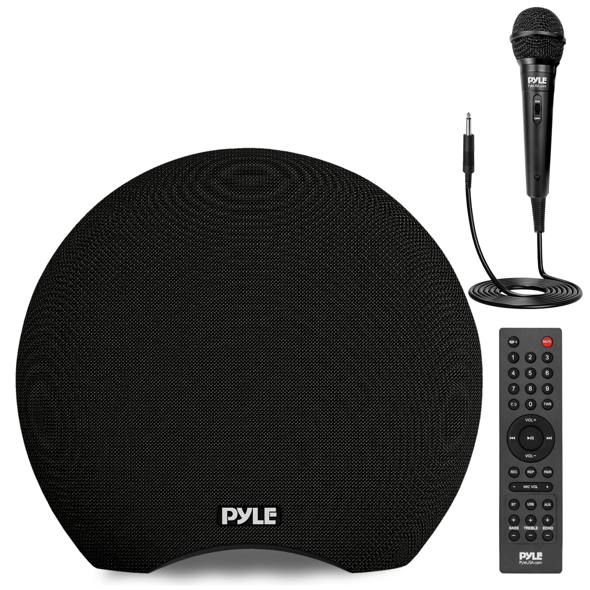 Pyle Portable Waterproof Bluetooth Speaker 280-Watt Max Output Power, Wireless Music Streaming