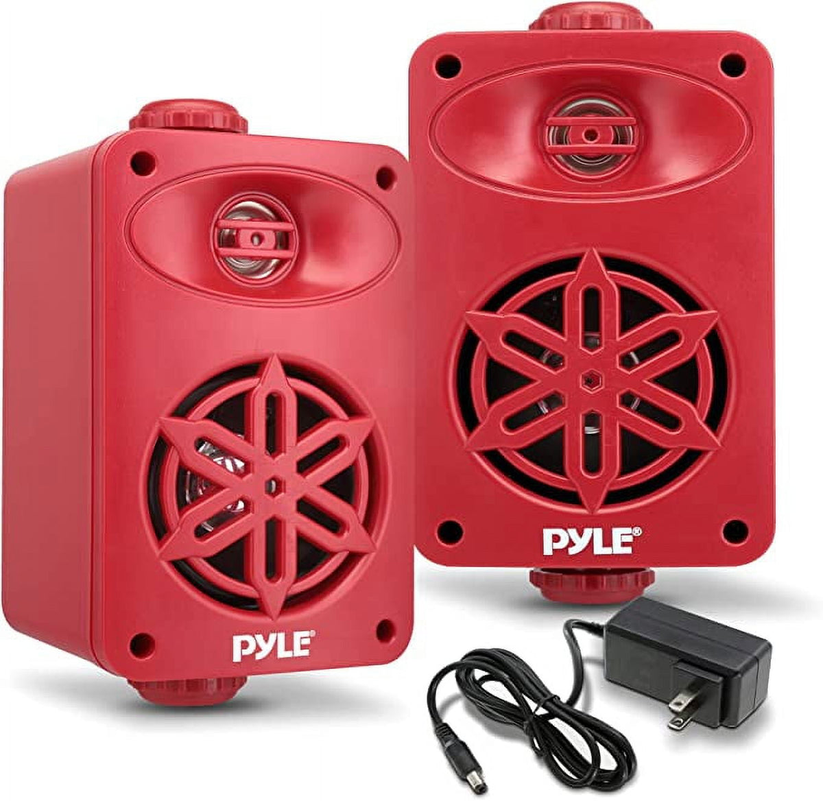 PyleUsa Bluetooth Indoor Outdoor Speakers Pair-500 Watt Dual Waterproof 5.25” 2-Way Full Range Speaker System w/ 1/2” High Compliance Polymer Tweeter-Home, Boat, Marine,Deck,Patio,Poolside PDWRBT56BL