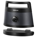 Simolio Portable Wireless TV Speakers with Voice Highlighting, 100ft Range, Optical/RCA/AUX, Extra Headset & 2 Adapters, Black, SM-621D-W (New)