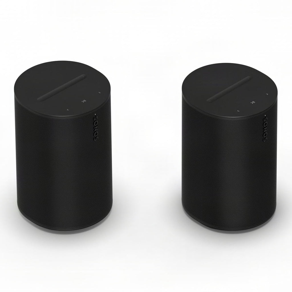 Sonos Era 100 SL Compact Wireless Smart Speakers - Pair (Black)