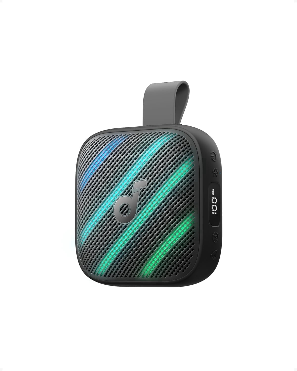 Soundcore Boom Go 3i by Anker Portable Speaker, 15W Punchy Sound, 24H Playtime, Bluetooth 6.0, BassUp 2.0, IP68, Emergency Charging for Hiking/Cycling/Camping