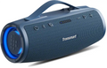 Tronsmart Mirtune S100 50W Portable Bluetooth Speaker, Deep Bass SoundPulse, 20H Playtime, IPX7 Waterproof Wireless Speaker with Power Bank, Dual Tweeters, TWS Pairing, App EQ, Outdoor Party Speaker