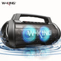 W-KING 70W RMS Bluetooth Portable Speaker, Speaker Wireless Loud IPX6 Waterproof Bluetooth Speakers with Subwoofer/Bass Boost