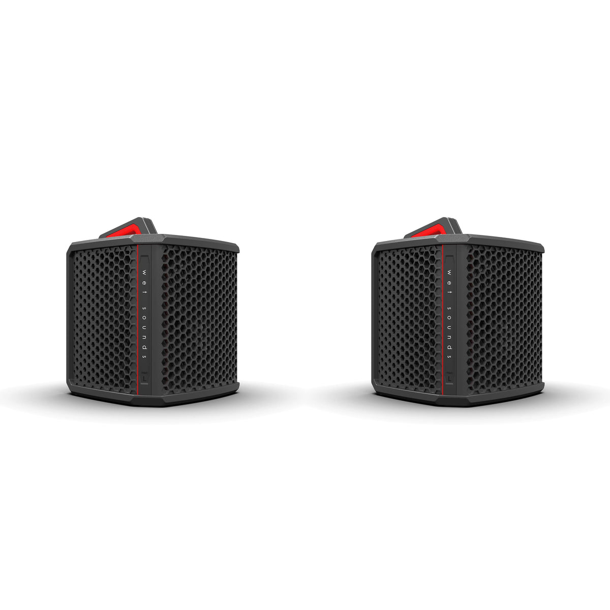 Wet Sounds (2) WS-L - High Performance Portable Party Speaker, Weather Resistant, 126 dB