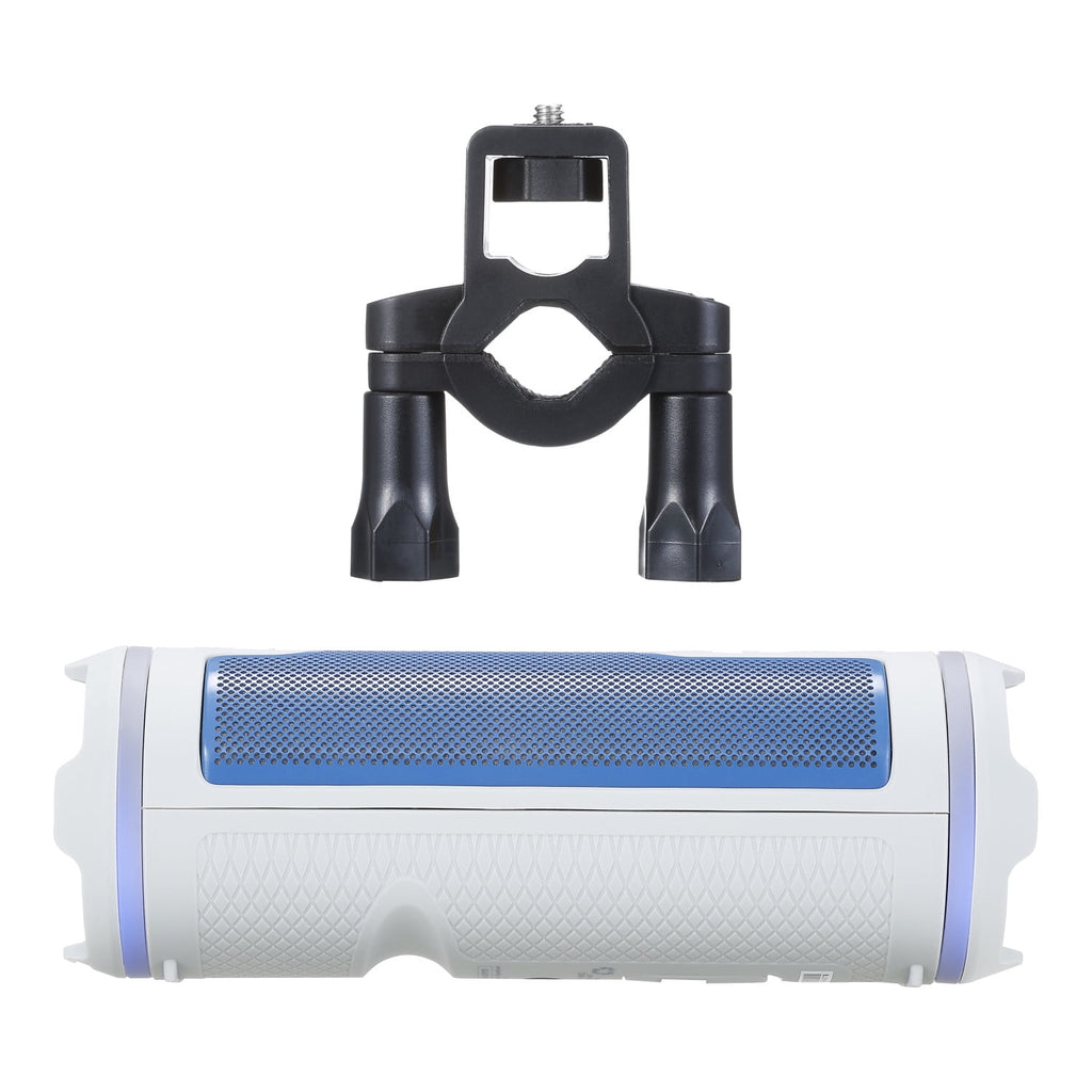 Altec Lansing HydraMOTION 2.0 Wireless Bluetooth Speaker, 16H Battery, RGB Lights, USB-C Quick Charge, IP67 Rated Waterproof Bluetooth Speaker, Mountable, Voice Assistant
