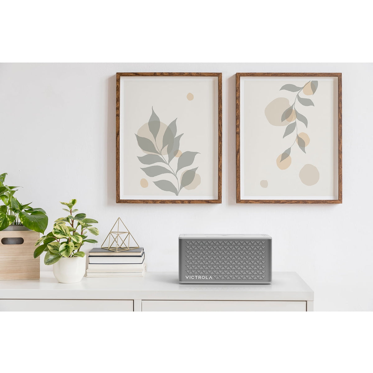 Victrola Music Edition 2 Tabletop Bluetooth Speaker (Silver)