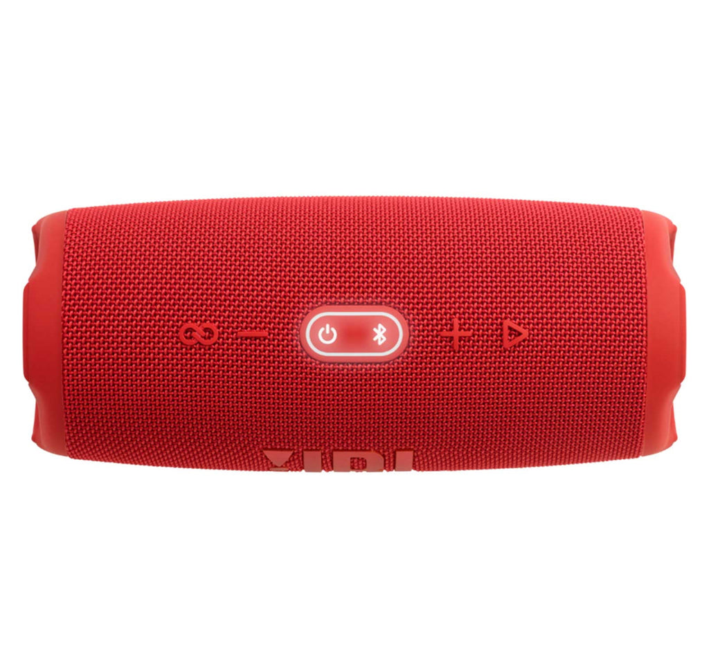 JBL Charge 5 Red Bluetooth Speaker & divvi Hardshell Case Kit