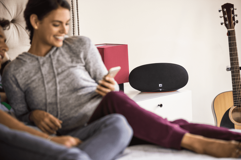 Restored JBL Playlist, Wireless speaker with Chromecast built-in Refurbished