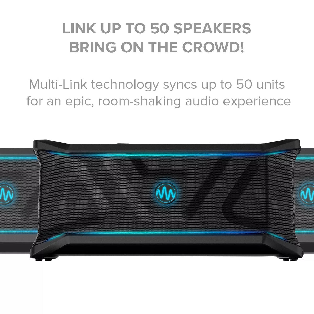 Gemini SOSP-600 Waterproof IP67 Floating Bluetooth Speaker, 1 Speaker, Black