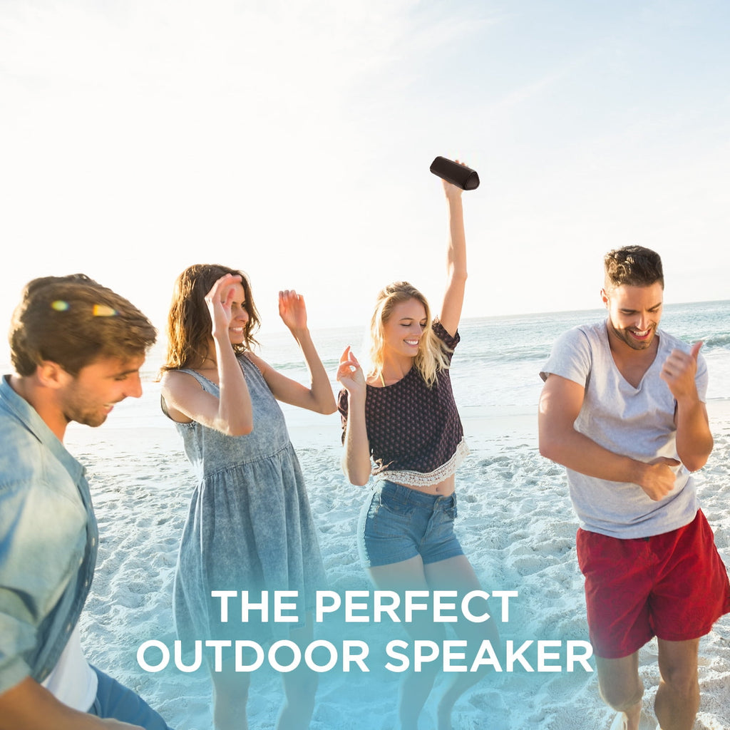OontZ Angle 3 Pro Boat Waterproof Portable Bluetooth Speaker, H2O Blue