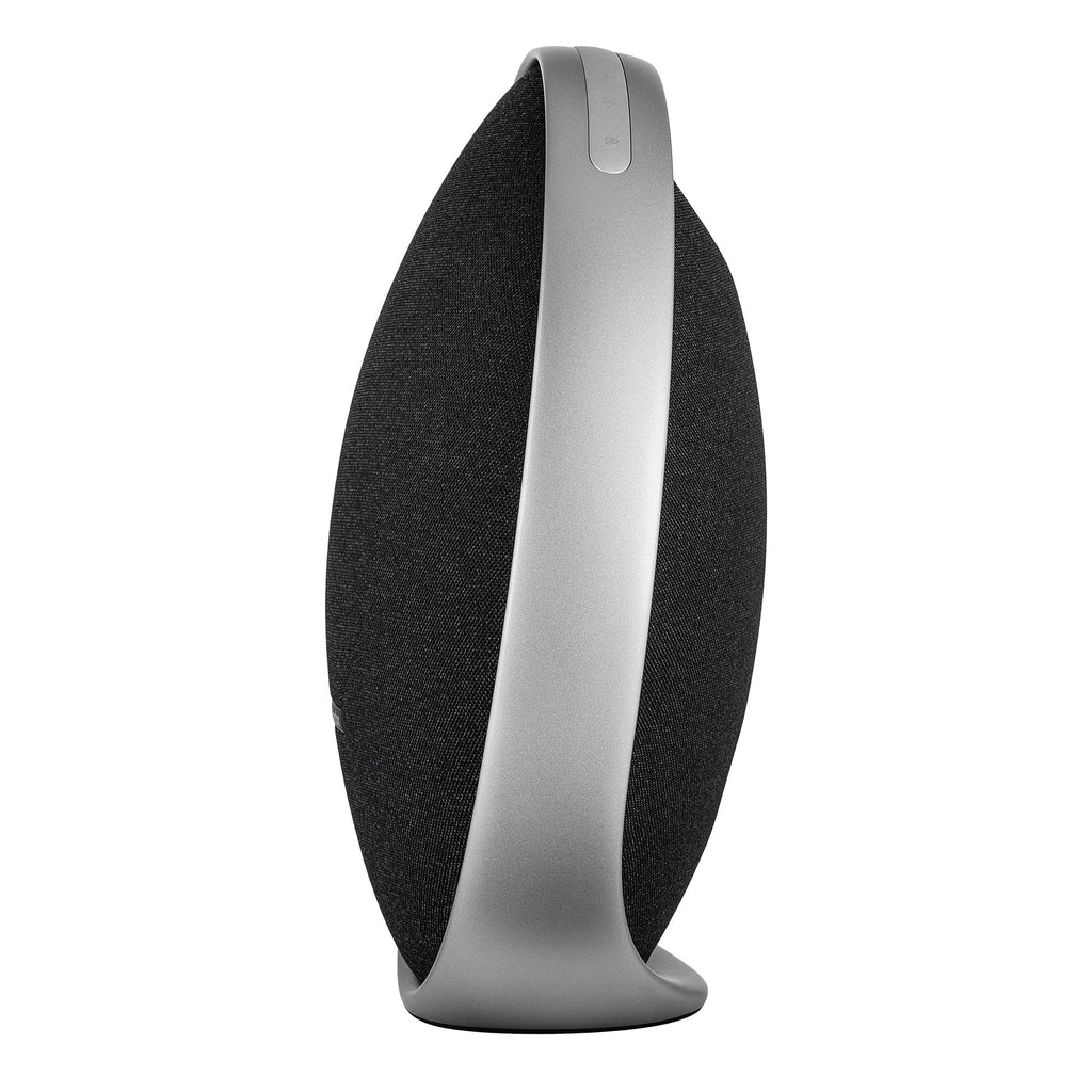 Harman Kardon Onyx Studio 9 - Portable Stereo Bluetooth Home Speaker with Built-in Battery and USB Charging, self-Tuning, and Multi-Speaker Connection by Auracast - Black