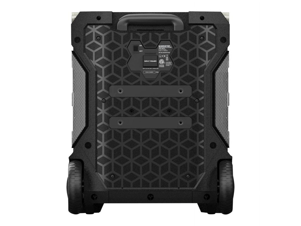 Monster MNRR270 Rockin' Roller 270 Portable Indoor/Outdoor Wireless Speaker - Black