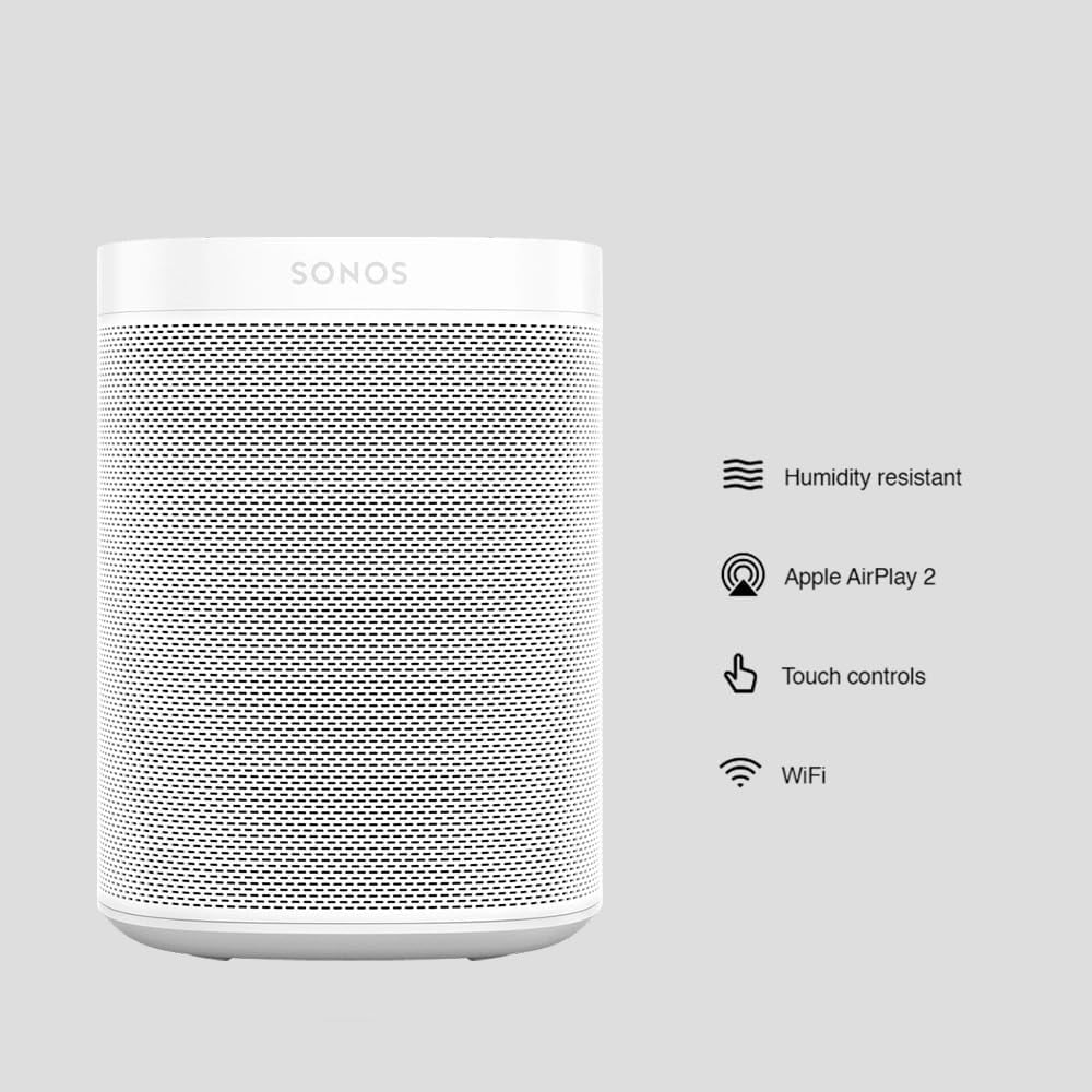 Pre-Owned Sonos One SL - Microphone-Free Smart Speaker White