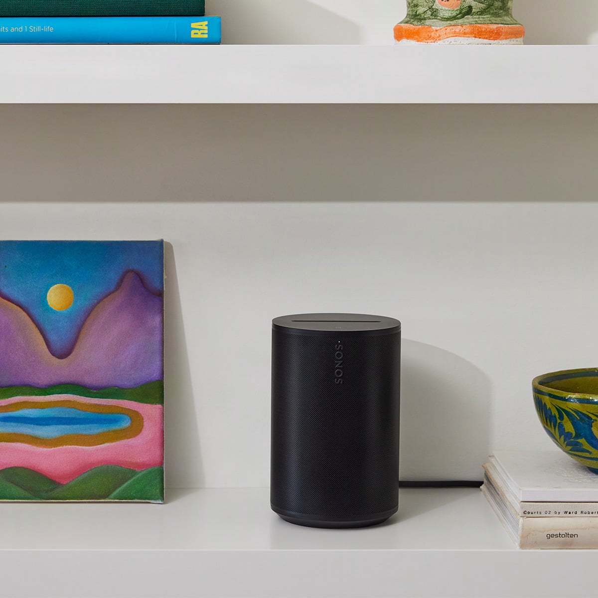 Sonos Era 100 SL Compact Wireless Smart Speakers - Pair (Black)