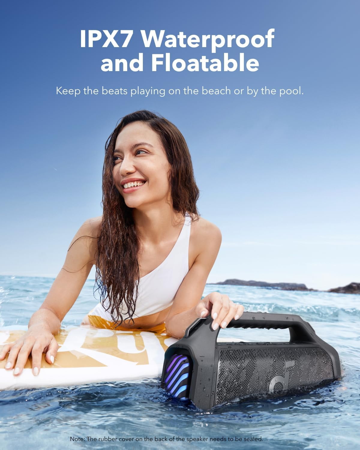 Soundcore Boom 2 Plus By Anker, Outdoor Speaker, 140W, 2+2 Channel, BassUp 2.0, 20H Playtime, Black