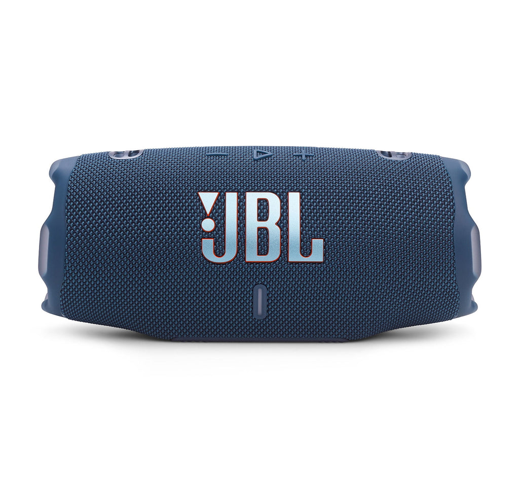 JBL CHARGE 6 Bluetooth Speaker & divvi! Premium Hard Case Bundle - Blue