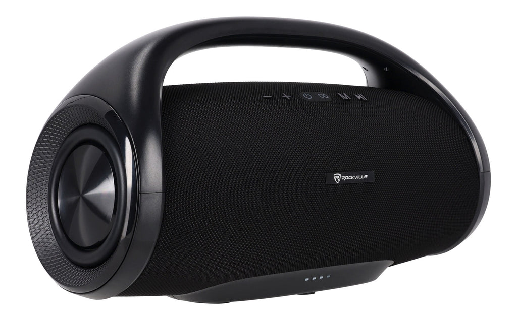 (2) Rockville CANON-XXL Portable Bluetooth Speakers w/Huge Bass+Wireless Linking