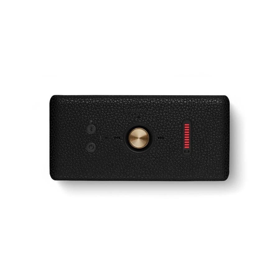 Marshall EMBERTON III Wireless Portable Speaker Black and Brass Bluetooth