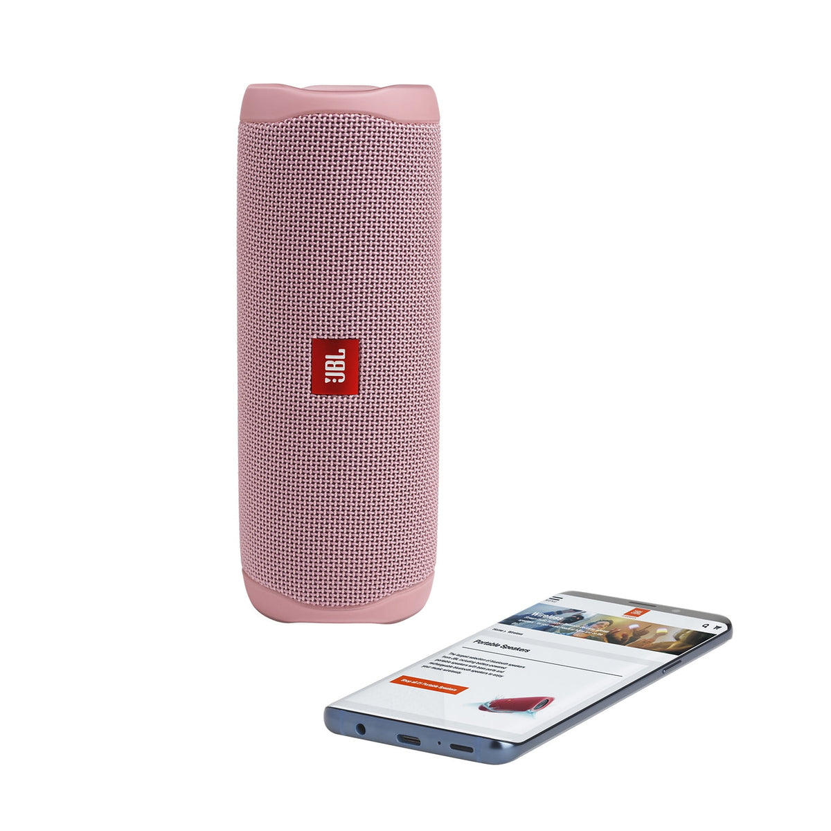 JBL Flip 5 - Portable Waterproof Speaker - Pink