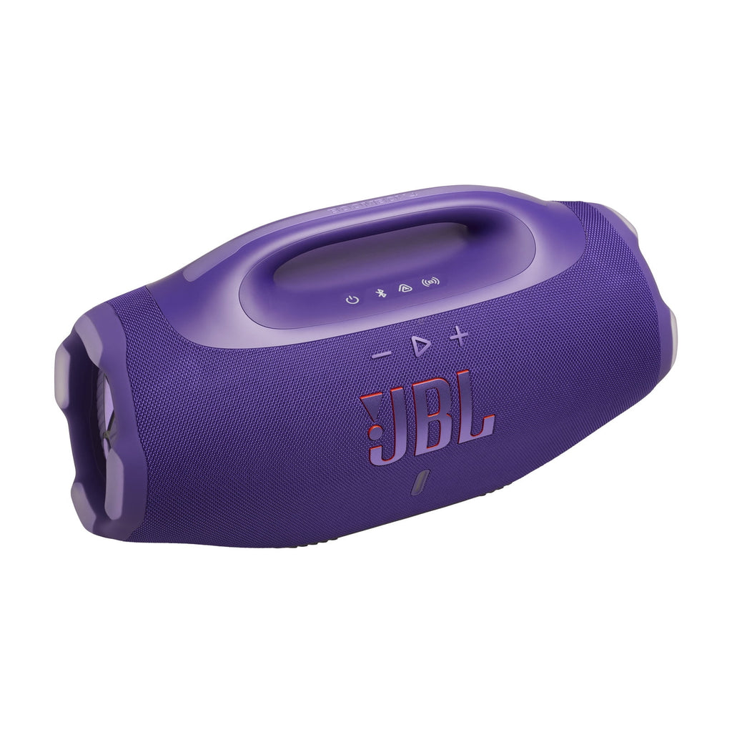 JBL Boombox 4 Portable Waterproof Speaker with JBL Pro Sound, 4 Speakers, Black
