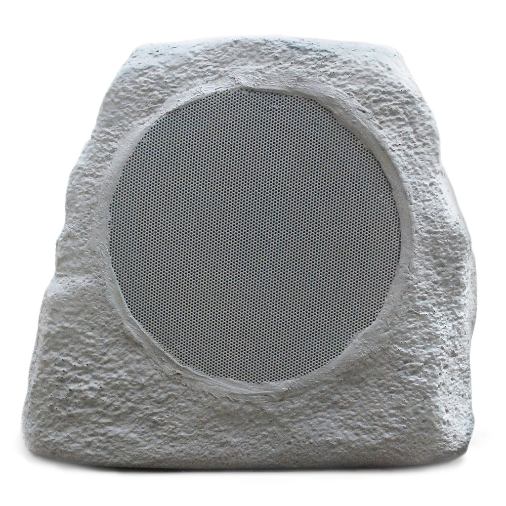 ION Glow Stone Link Solar Bluetooth Multi-Sync 10-Watt-Peak Outdoor Rock Speaker with LED Lights