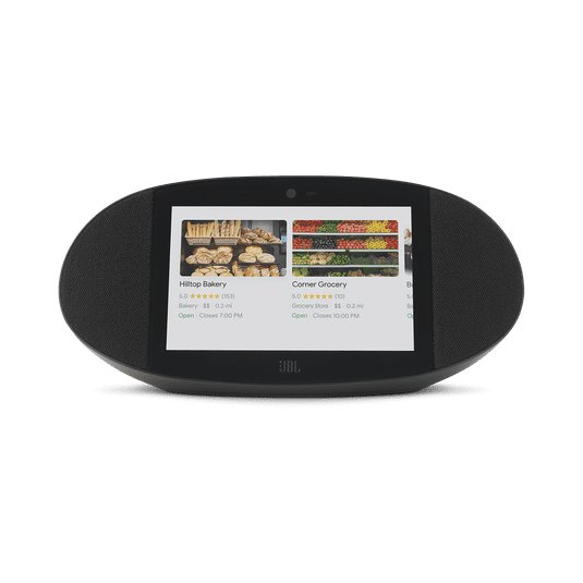 Restored JBL Link View Bluetooth Smart Speaker, 1 Speaker, Black