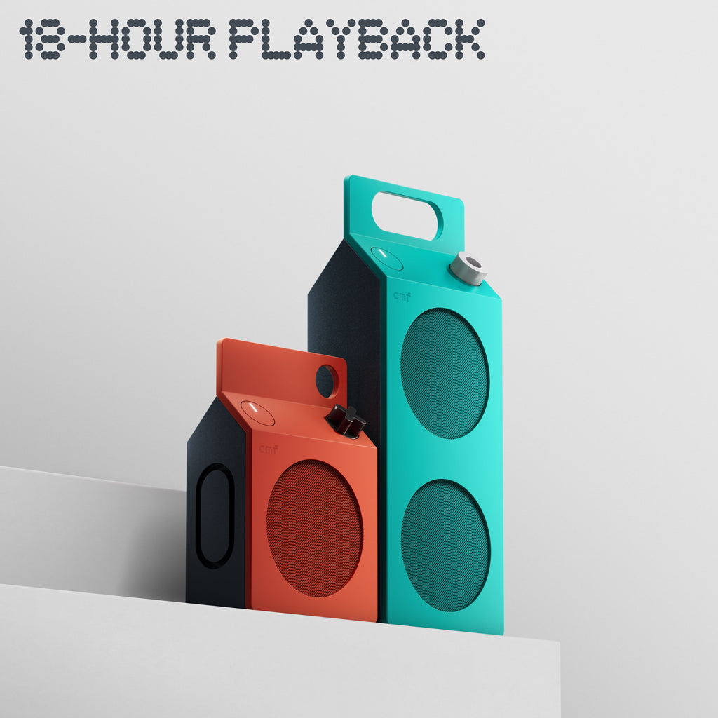 CMF Speaker M Portable Bluetooth Speaker, 35W Woofer & Tweeter, 18H Playtime, IP68 Waterproof & Dustproof, Ultra Bass & Wide Soundstage, Bluetooth 6.0, USB-C Audio