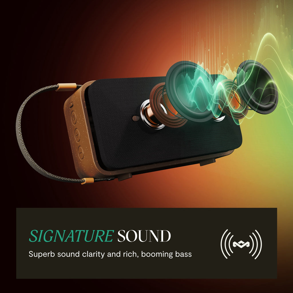 House of Marley Rise Up Solar Bluetooth® Speaker - Blue