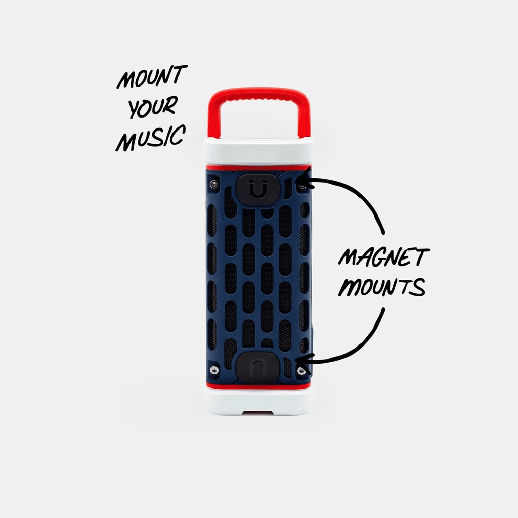 Turtlebox Ranger Li-Ion Battery-Powered Ultra-Portable Speaker, River Rock