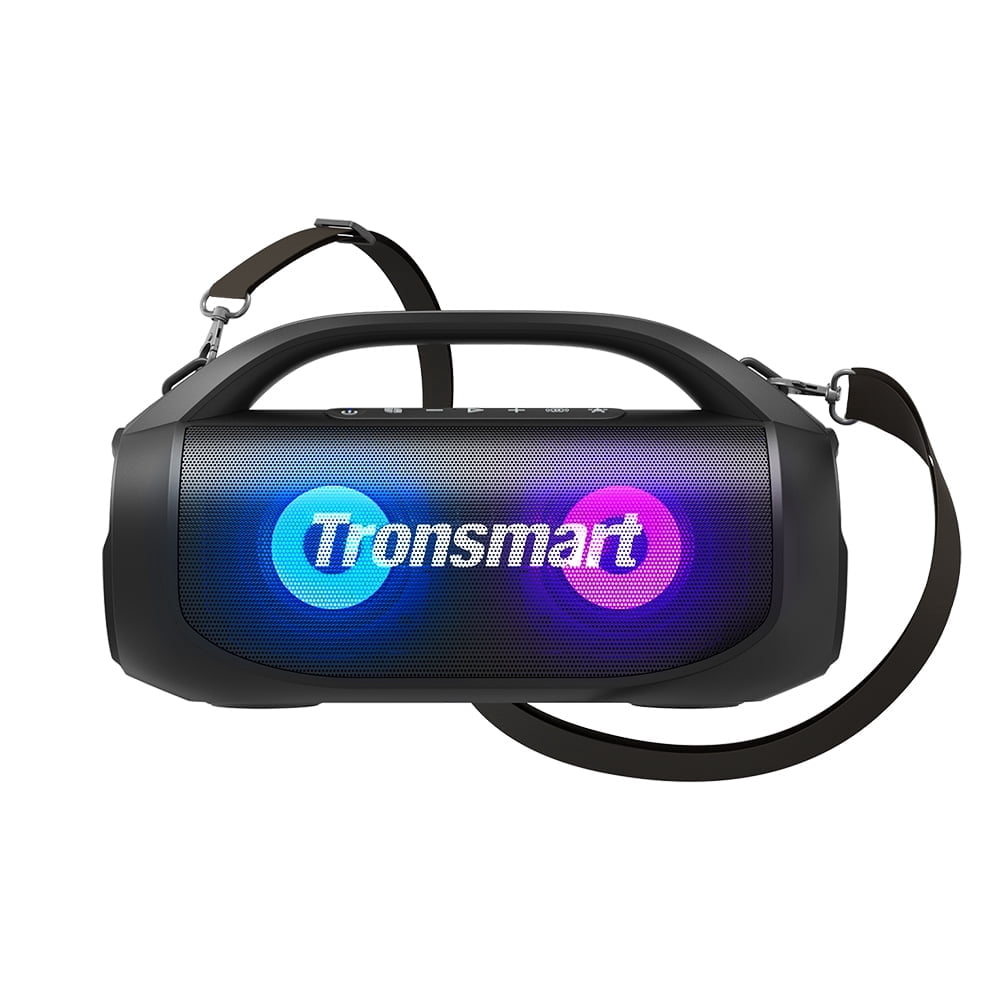 Tronsmart Bang SE Portable Speaker Waterproof, 40W Stereo Deep Bass, Colorful LED, IPX6, 24H Playtime, Lightweight Portable Design, Wireless Bluetooth Speaker for Party/Outdoor/Travel