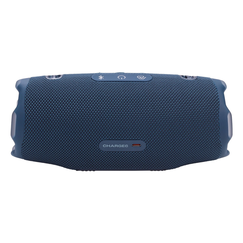 JBL Charge 6 Waterproof Portable Speaker Bundle with gSport Silicone Sleeve (Black)