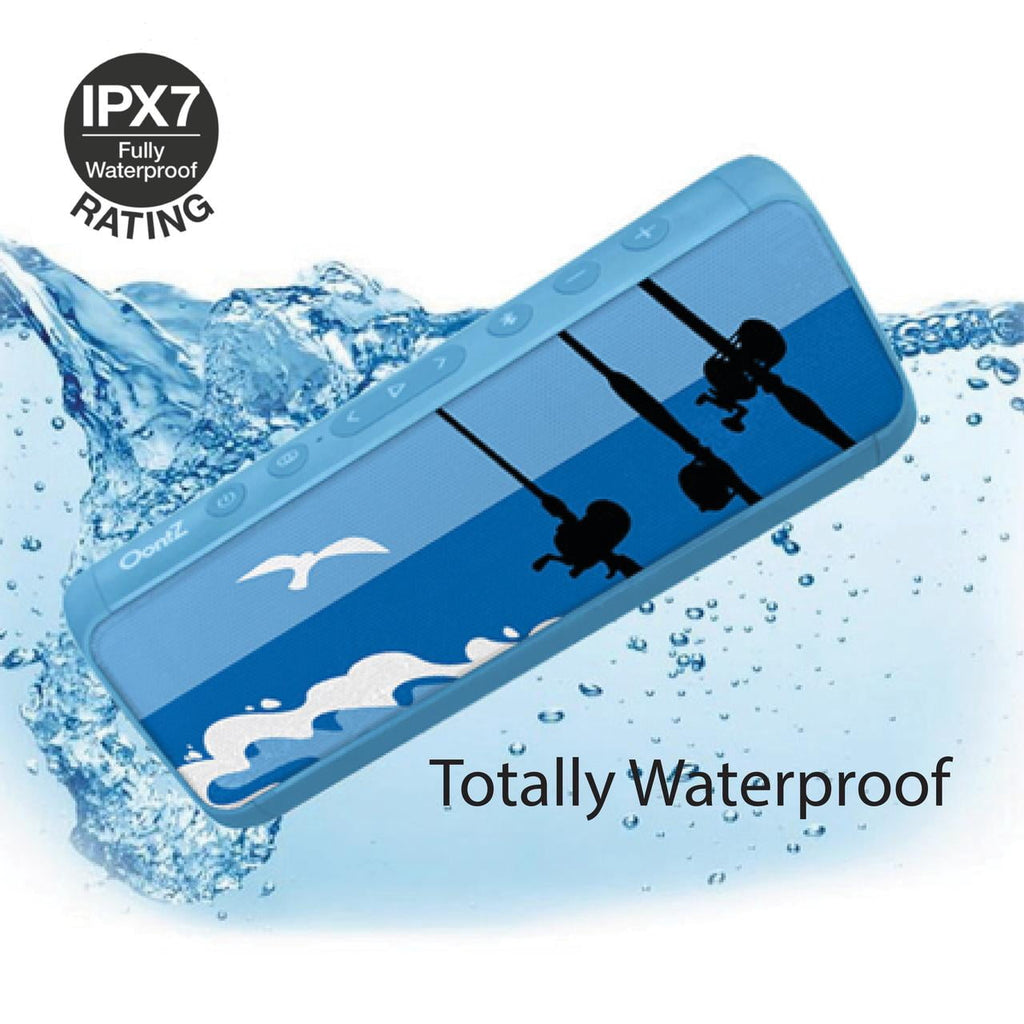 OontZ Pro Waterproof Portable Bluetooth Speaker, Black