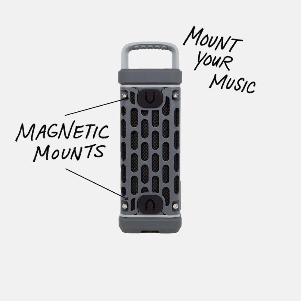 Turtlebox Ranger Li-Ion Battery-Powered Ultra-Portable Speaker, River Rock