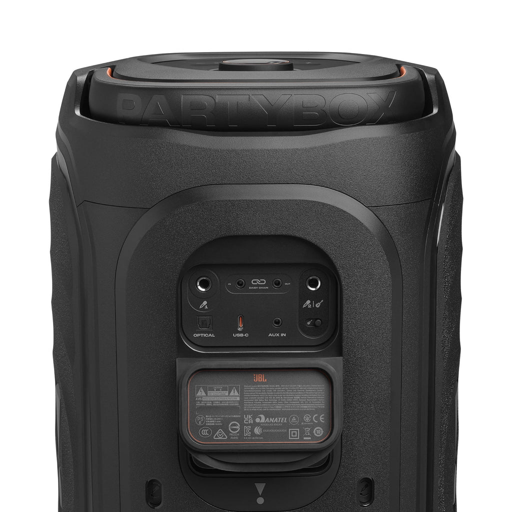 JBL PartyBox 130 - Portable party speaker with JBL legendary sound, a dynamic lightshow and a foldable ergonomic handle - Black