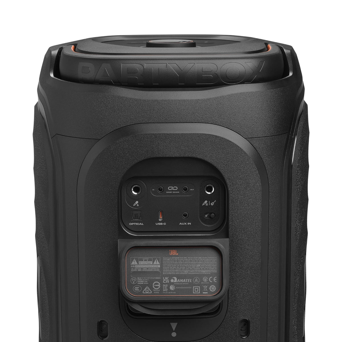 JBL PartyBox 130 - Portable party speaker with JBL legendary sound, a dynamic lightshow and a foldable ergonomic handle - Black
